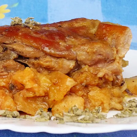 Medeno voćna puretina