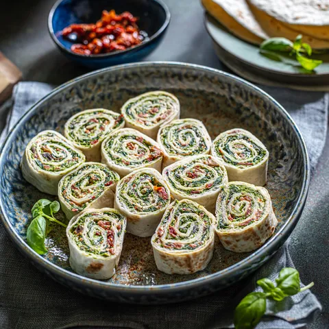 Mediteranske rolice s bosiljkom