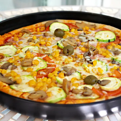 Fluffy pizza