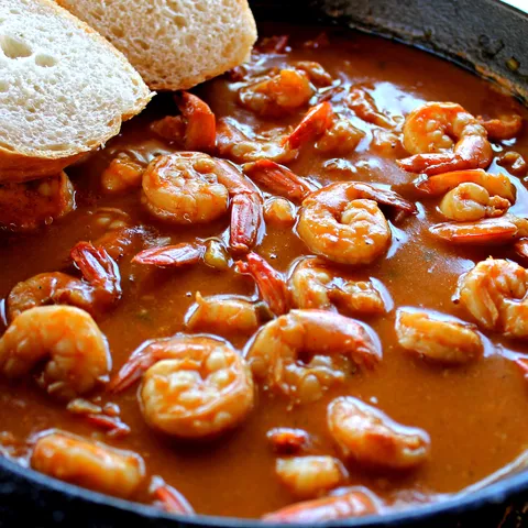New Orleans Hot BBQ shrimps...