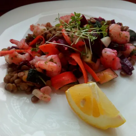 Šarena salata sa lećom