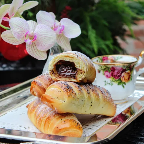 Brioche pecivo sa čokoladom