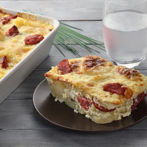 Gratinirani krumpir s jegerom