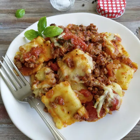 Zapeceni ravioli
