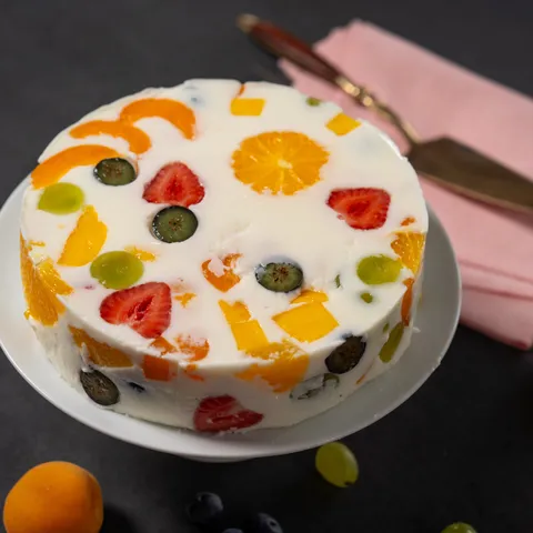 Puding torta od jogurta s voćem