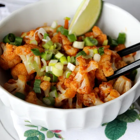 Spicy Cauliflower Stir Fry