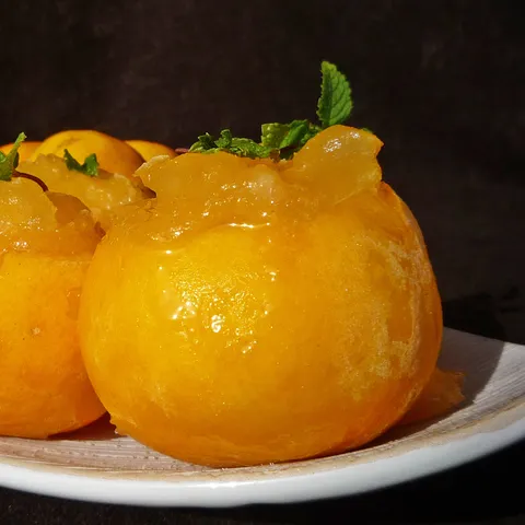Nadjevene zamrznute mandarine