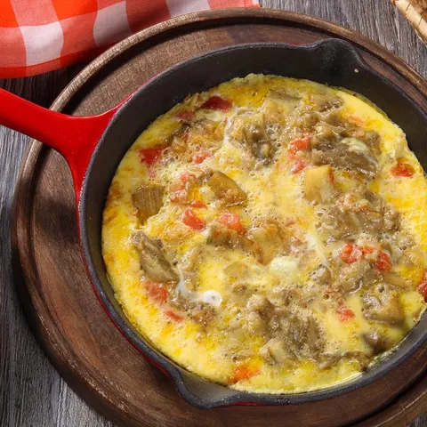 Mediteranski omlet s patlidžanom