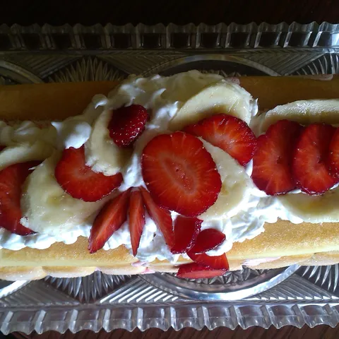 Šarlota od jagoda i banana