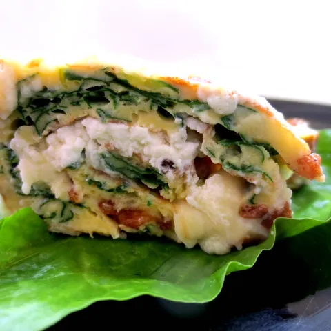 Blitva kamuflirana u omletu i bešamelu