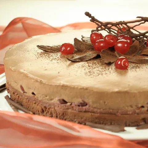 Božićna torta s višnjama