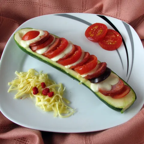 Zapečene "šarene" tikvice