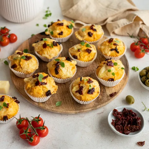 Slani muffins sir i rajčica