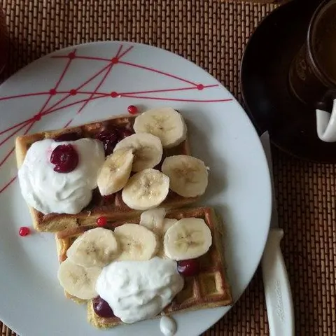 Zdravi Vafli  (healthy waffles)