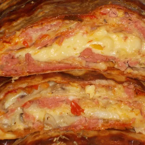 Samrina roll pizza