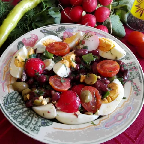 Salata sa crvenim pasuljem