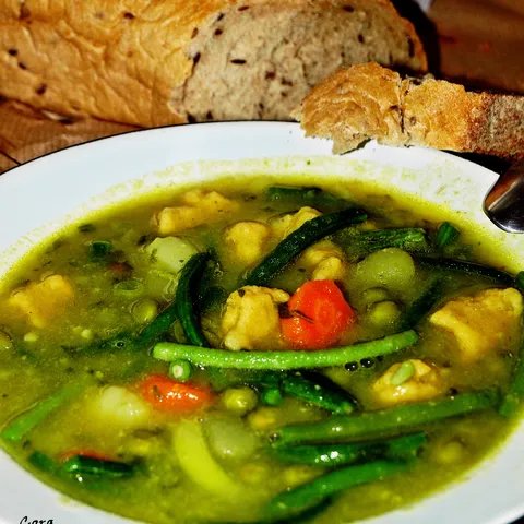 ღ Vigna minestrone