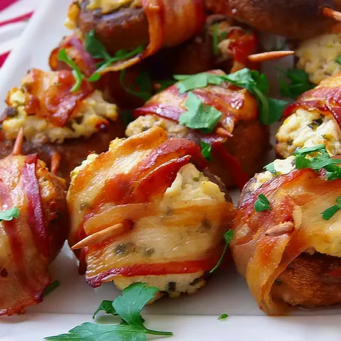 Odjevene gljive/fingerfood