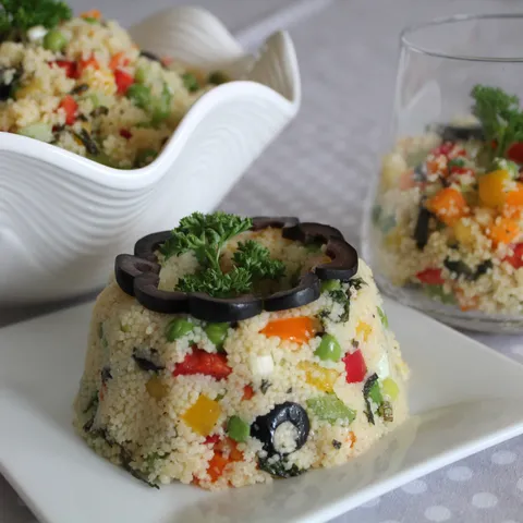 Couscous salata sa povrcem
