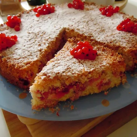 RUSTICNA TORTA RIBIZLE-KOKOS