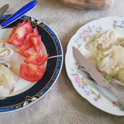 Seitan u bijelom umaku s gljivama
