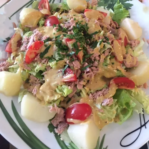 Svježi tuna obrok