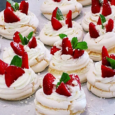 Meringue gnijezda