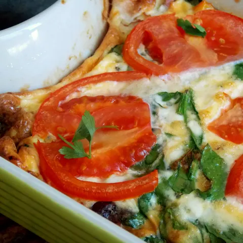 Fritata sa spanaćem