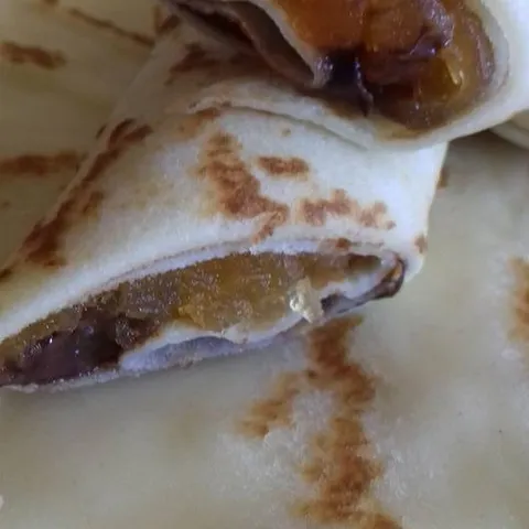 Palačinke s dinjom i nutelom
