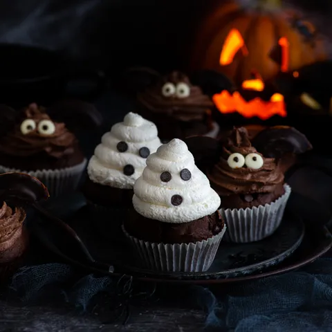 Halloween muffini