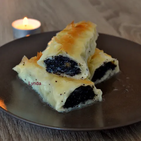 Baklava rolice sa makom