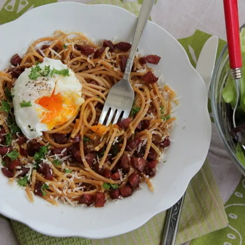 Chorizo Carbonara