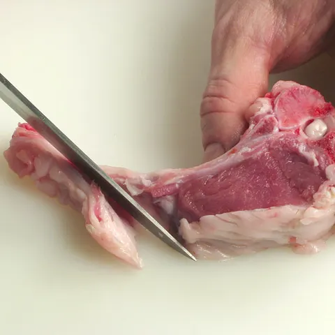Priprema janjećih kotleta