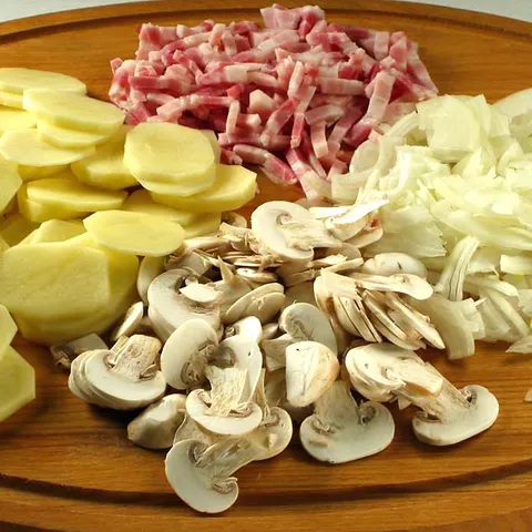 Krumpir s lukom iz pećnice