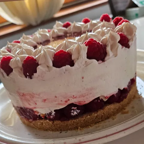 Malina cheescake