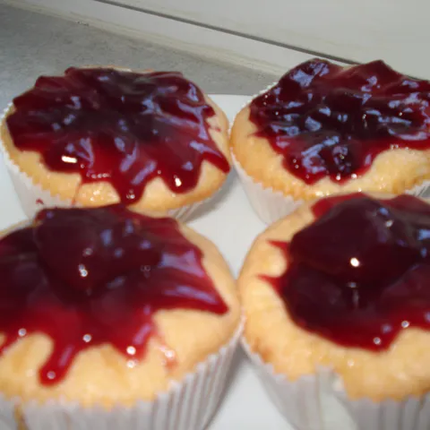 Muffini za Valentinovo