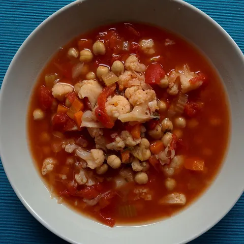 Chickpeas soup
