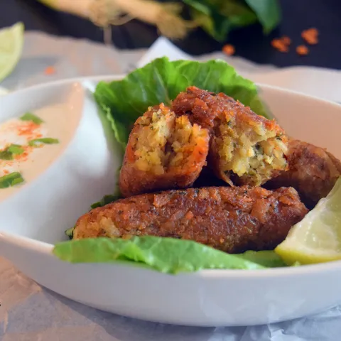 Red lentil kebabs (Cevapi od crvene lece) Vegan