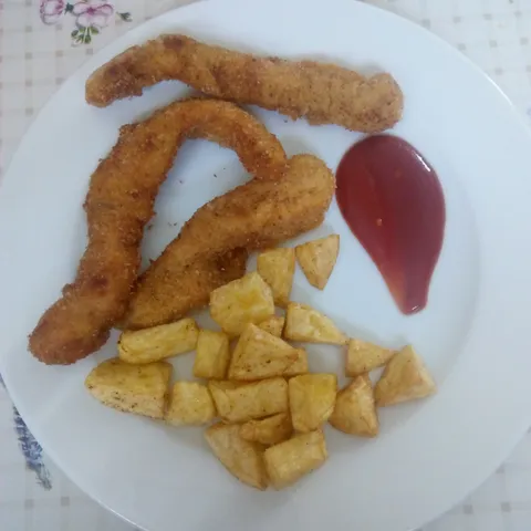 Pileći štapići u jogurtu