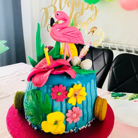 Flamingo torta