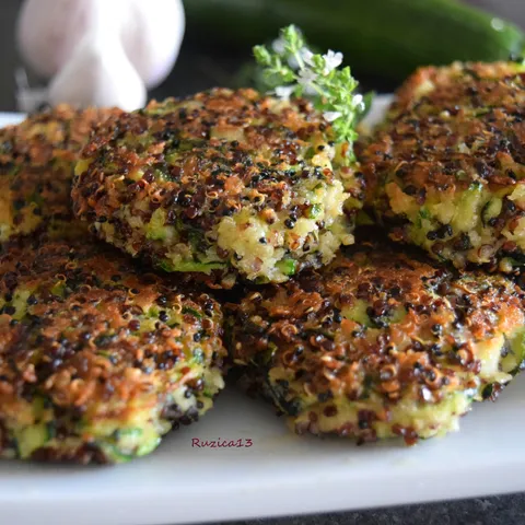 Zucchini & Quinoa Fritters
