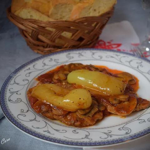 ღ Svinjski odresci na talijanski