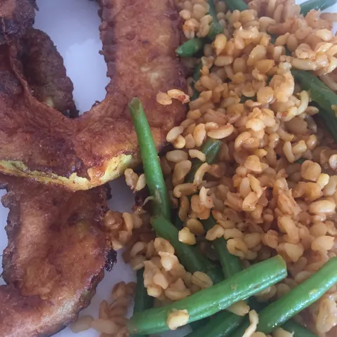 Bulgur, boranija, tikva