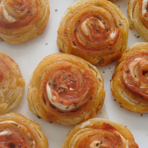 Pizza rolat od lisnatog testa