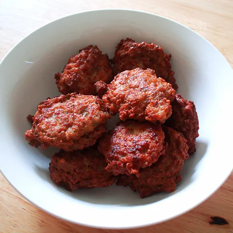 Baby polpete (party food)