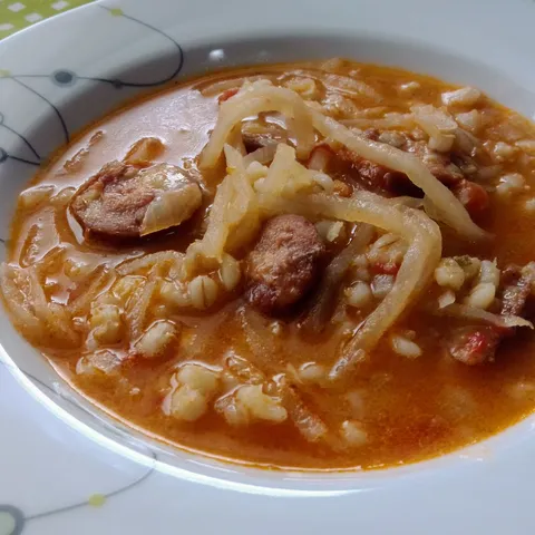 Kisela repa s ječmenom kašom