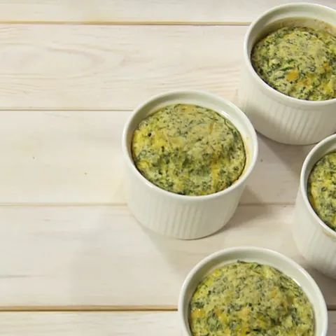 Slani zeleni souffle