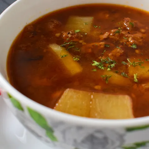ღ Kineska pirjana daikon rotkva