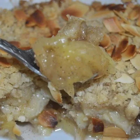 Crumble od jabuke /  banane
