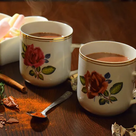 ღ Mexican Spiced Hot Chocolate